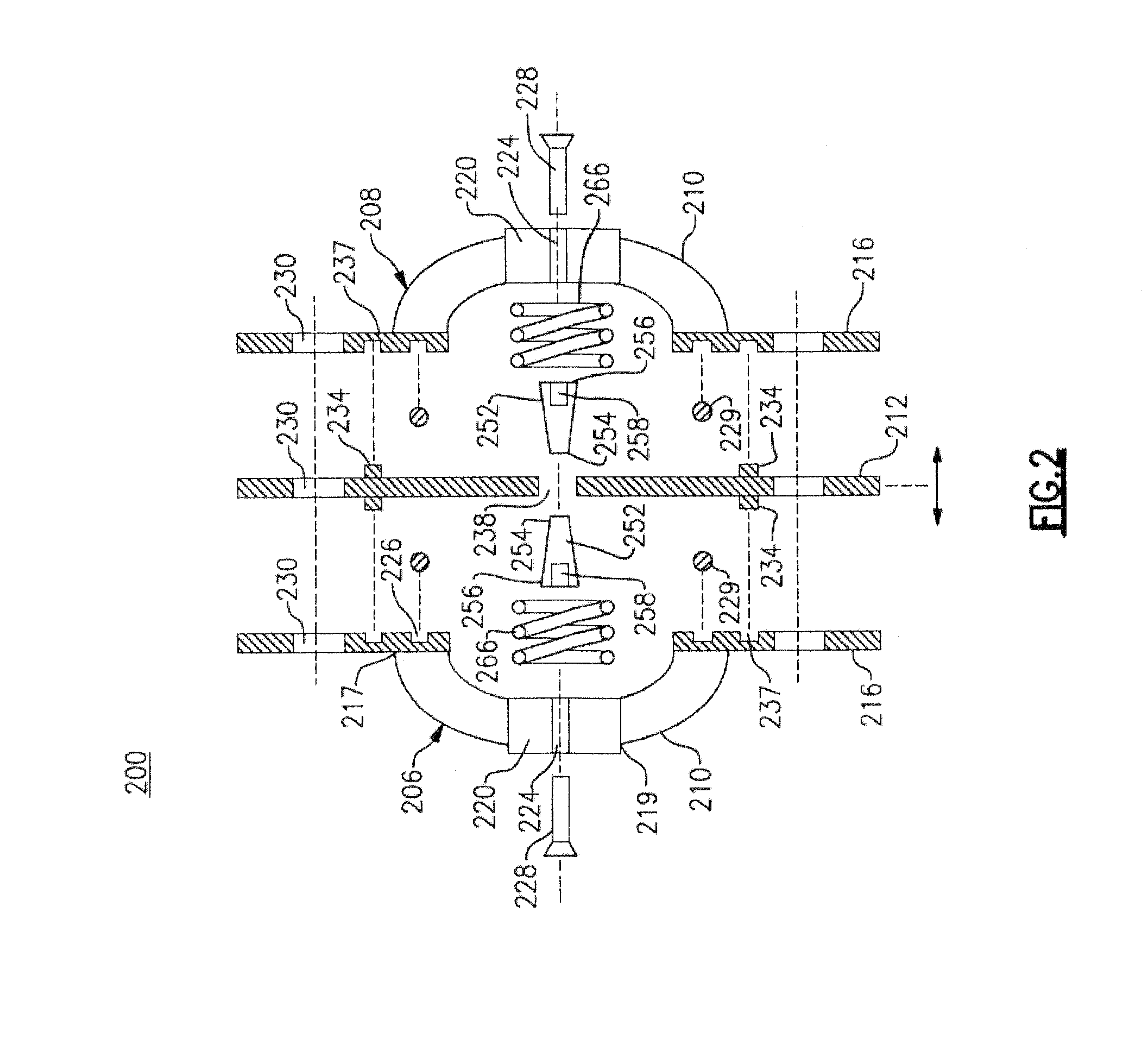 Compliant elastomeric shock absorbing apparatus