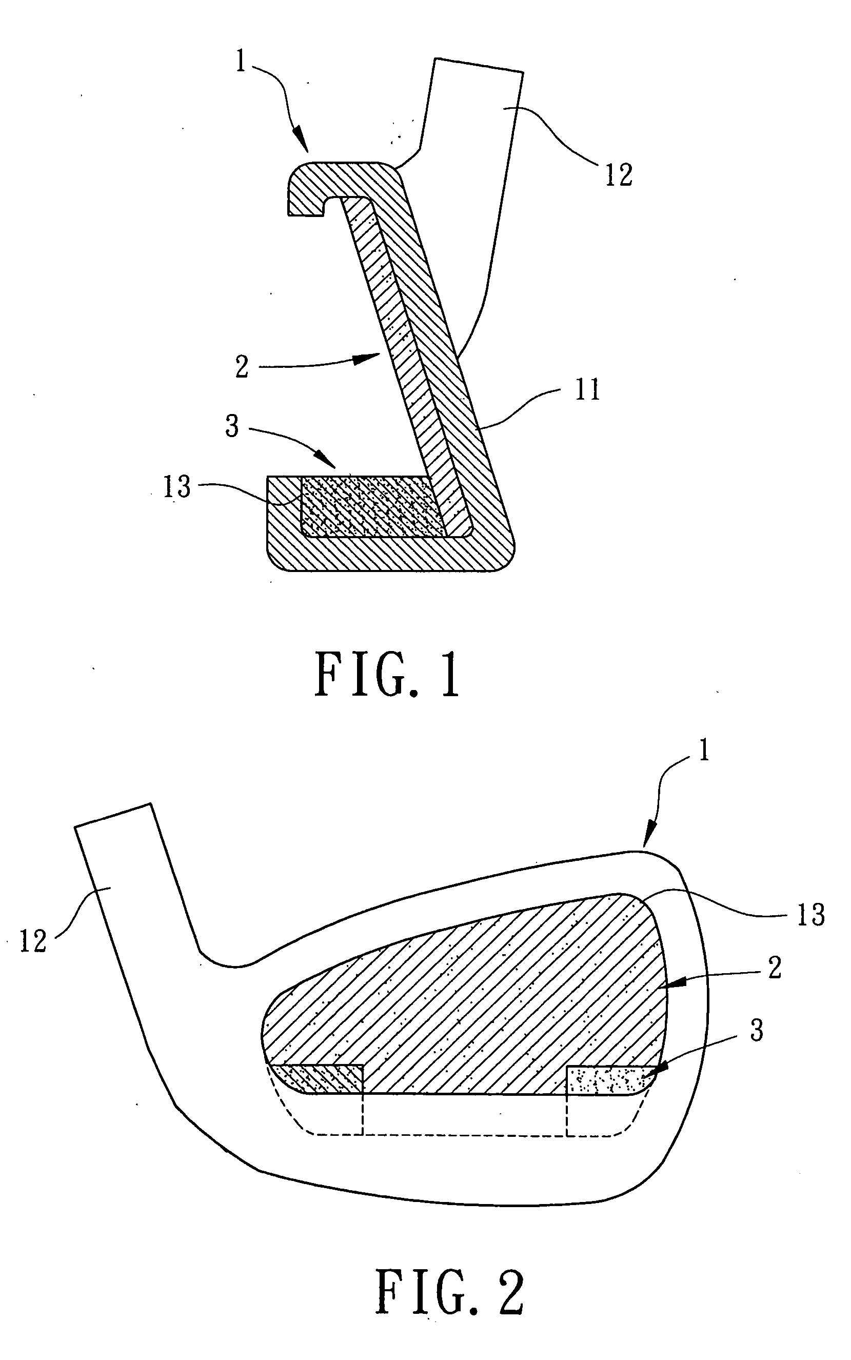 Golf club head with elastic weight members