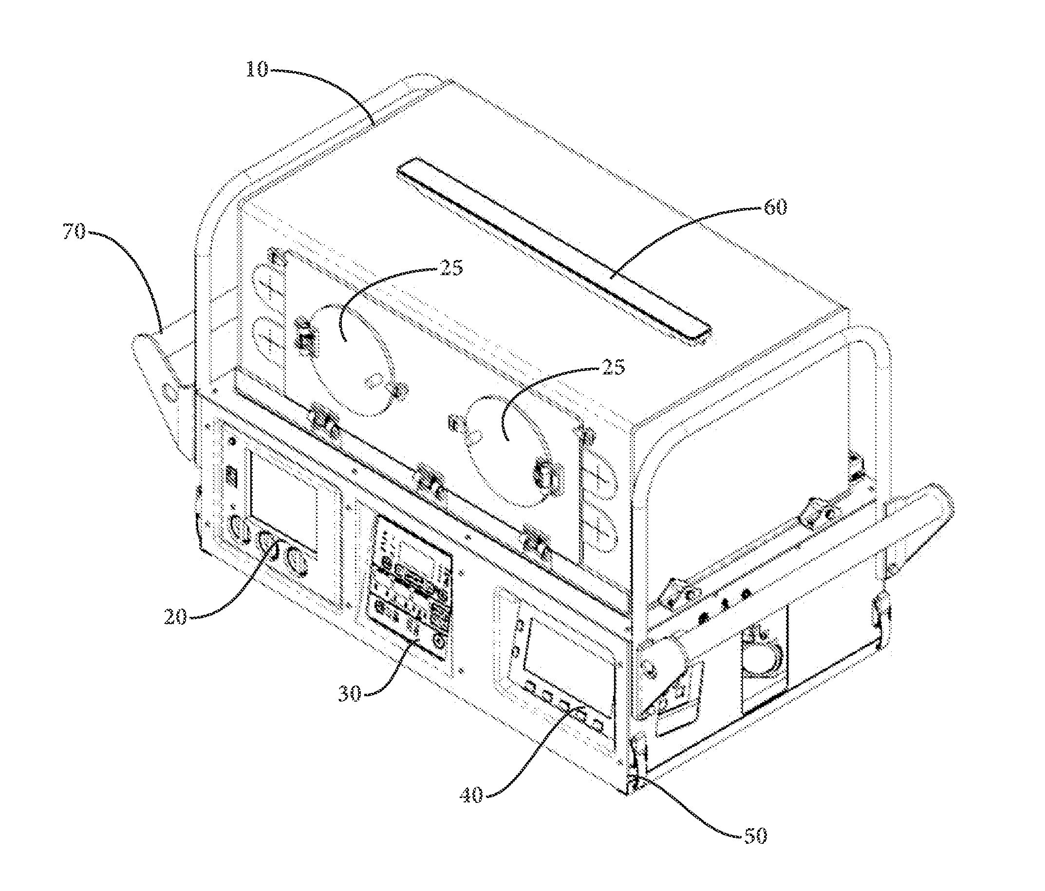 Infant Care Transport Device with Shock and Vibration System