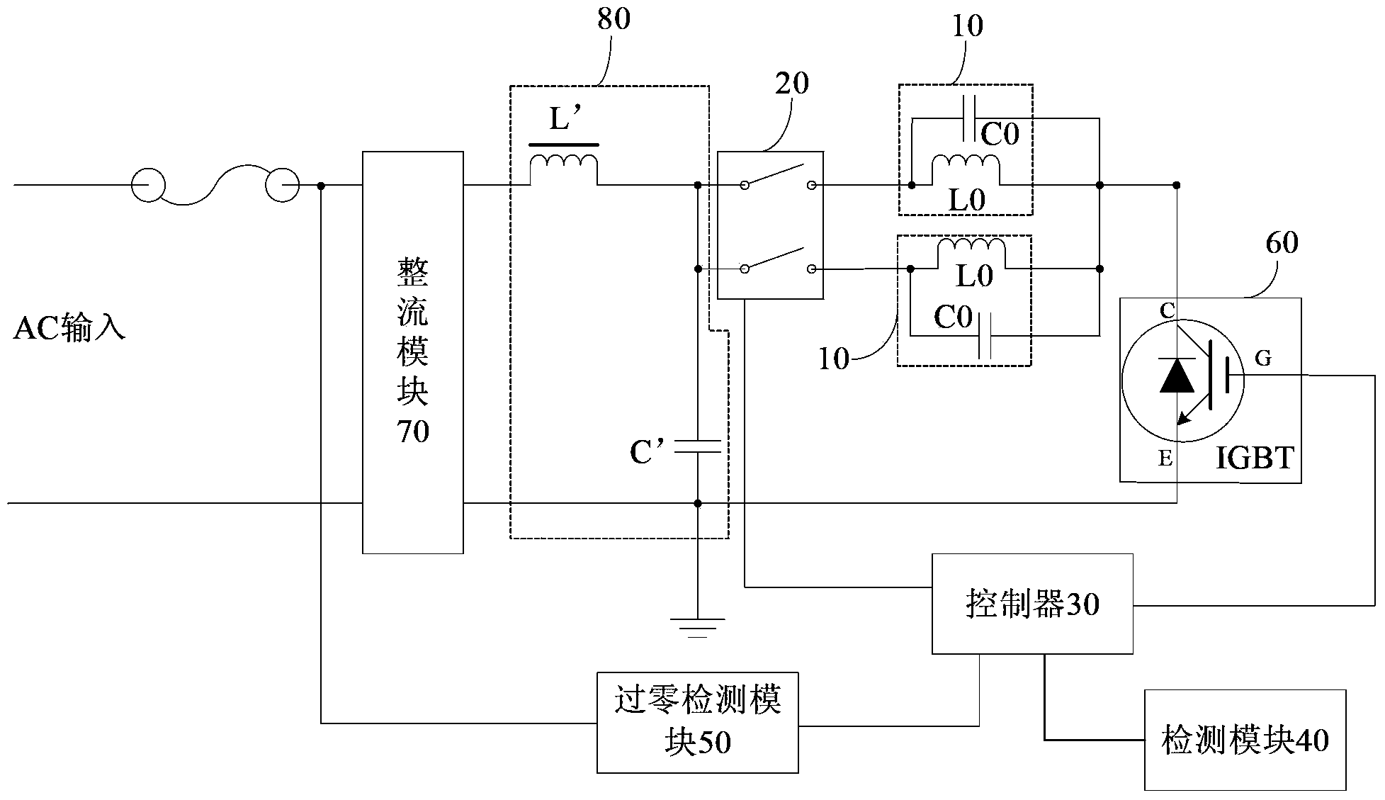 Control method of intelligent cloud convection heating and electromagnetic heating device