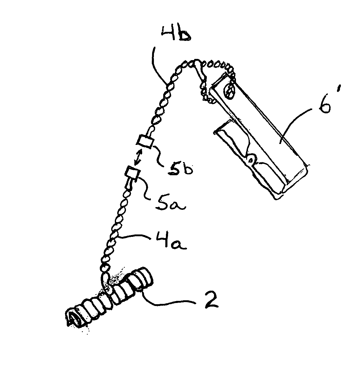Magnetic retaining device