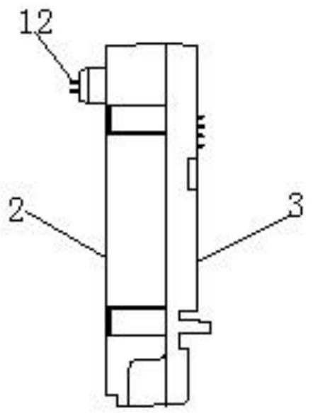 Electric energy meter communication module weak current interface power supply ripple measuring device