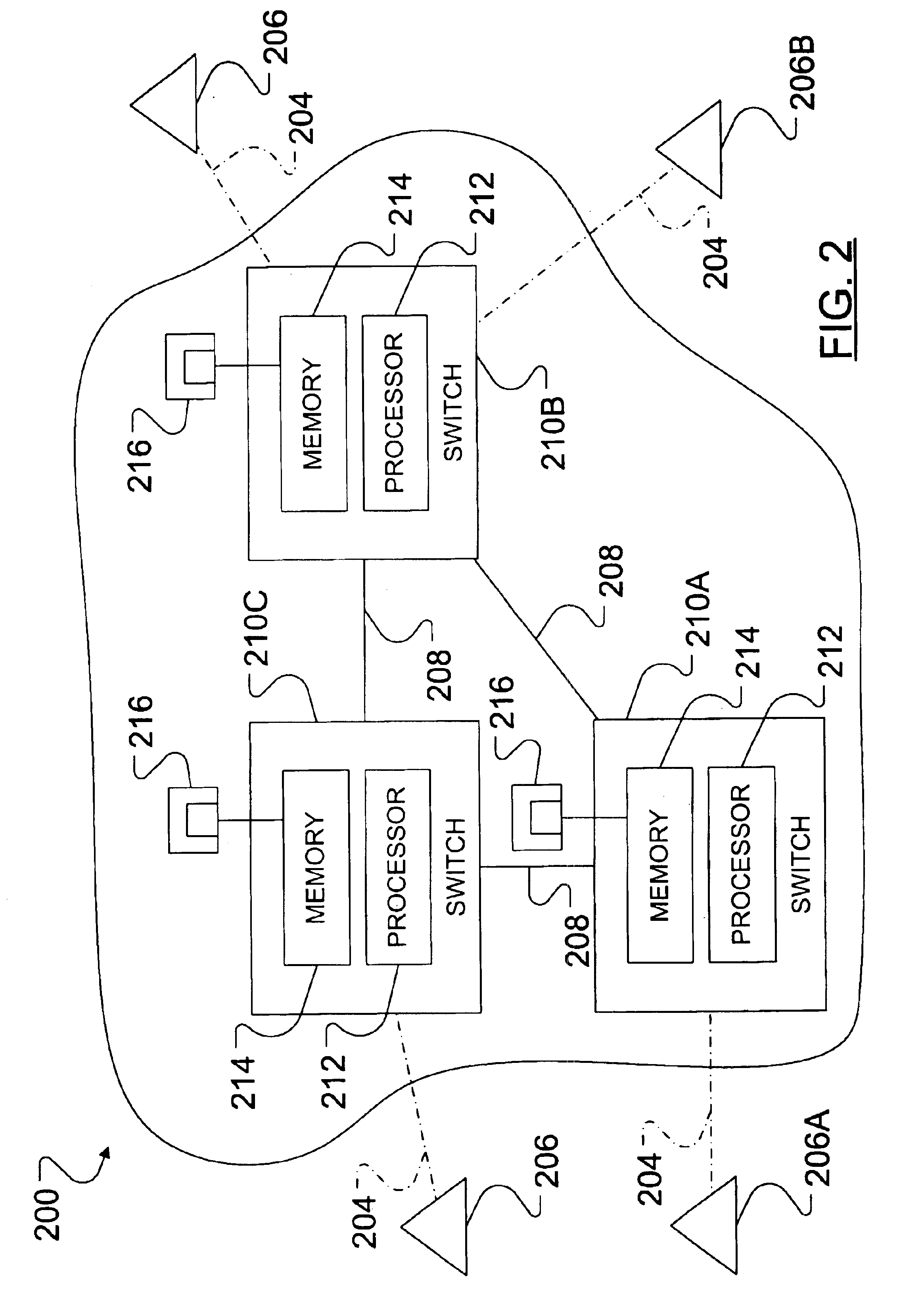 State information and routing table updates in large scale data networks