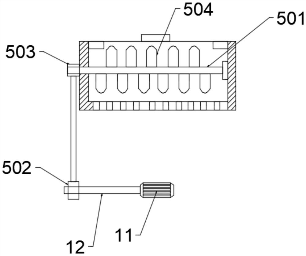 Efficient grain drying box