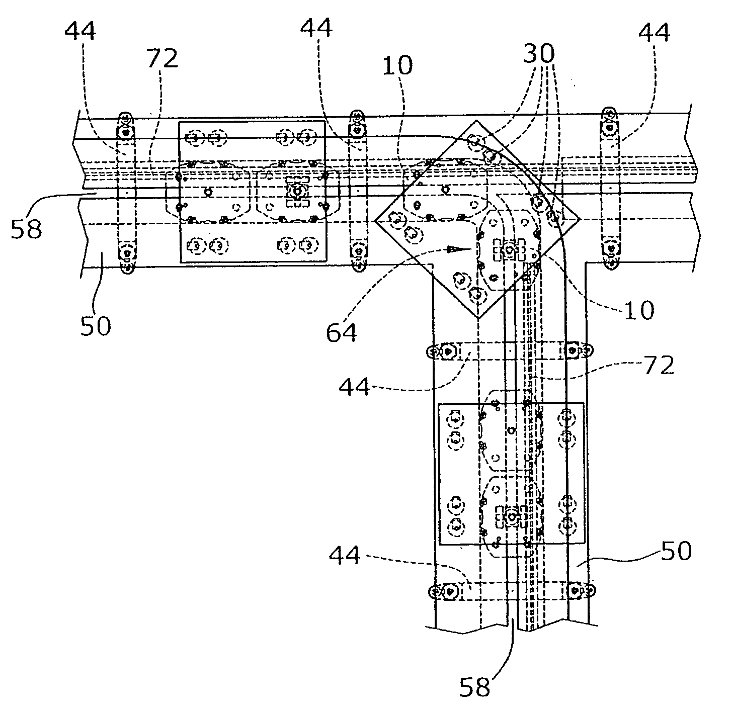 Workplace carrier and conveyor system