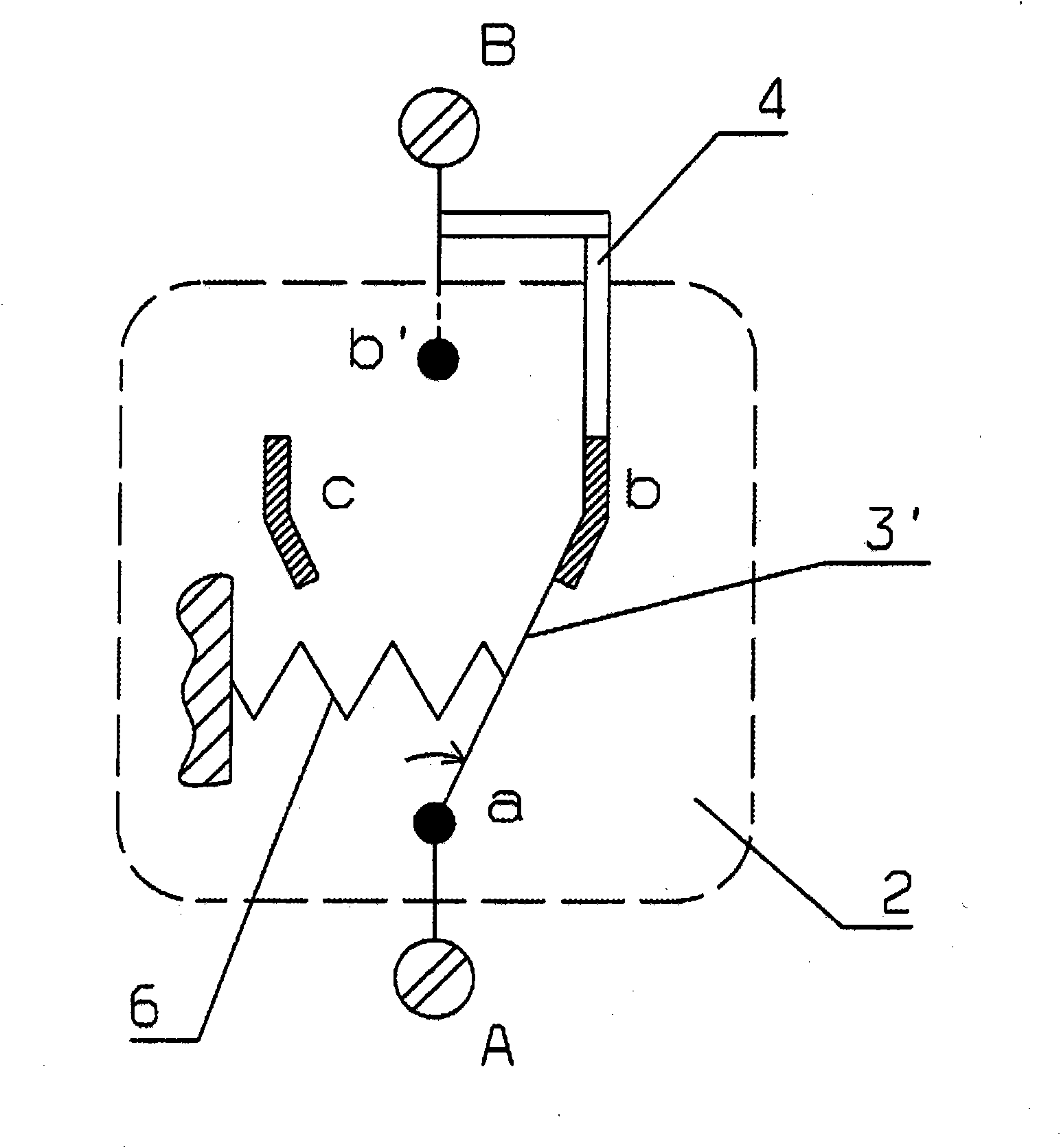Surge arrester having a housing and having at least one arresting element