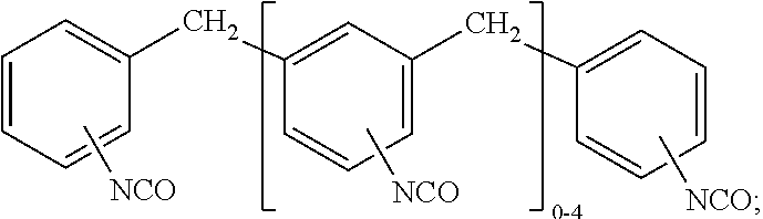 Isocyanate prepolymer composition and crosslinked polyurethane prepared therefrom