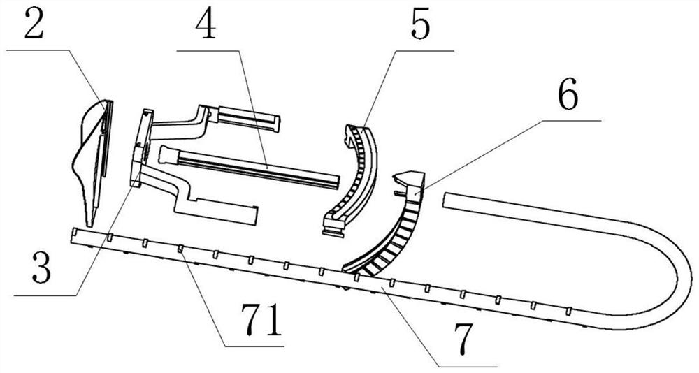 Proximal femur kirschner wire drilling positioning and multi-wire drilling auxiliary device