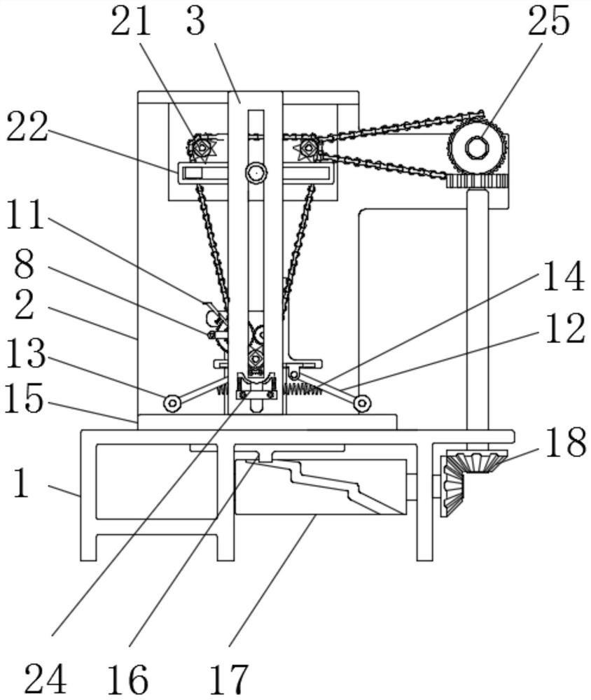 Sequential and quick pressing mechanism for multiple buttons of clothes