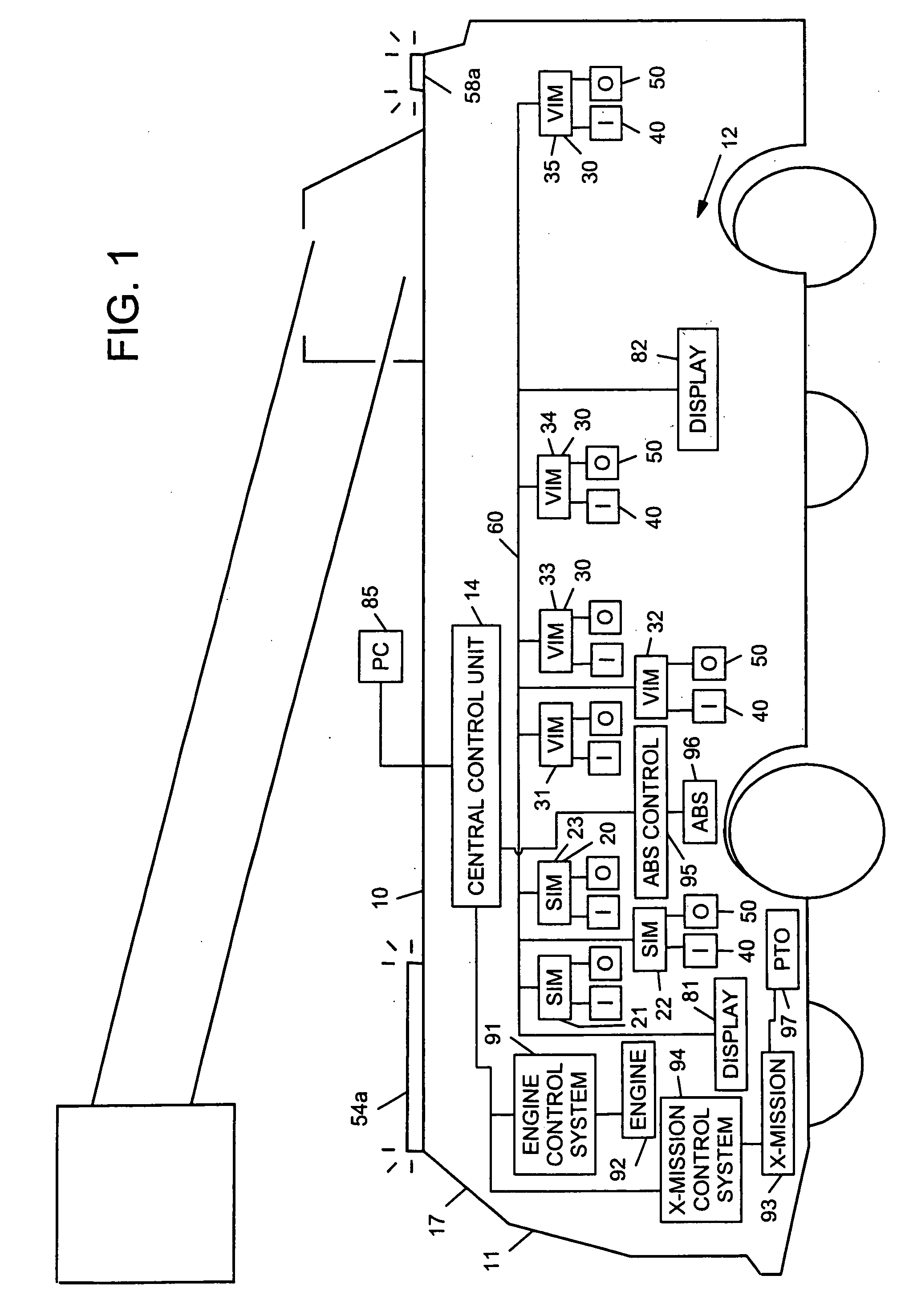 Firefighting vehicle and method with network-assisted scene management