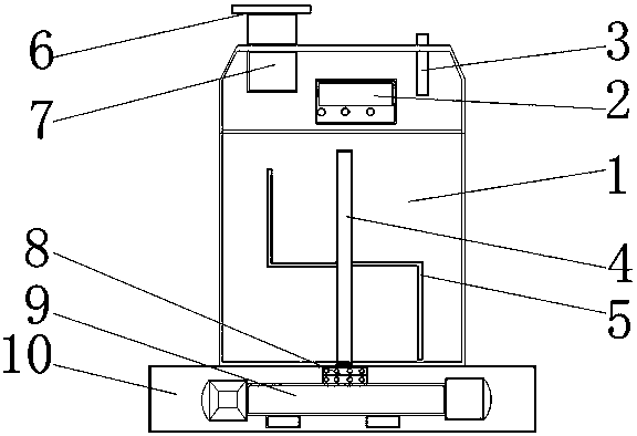 Energy-saving puffing machine for puffed food production