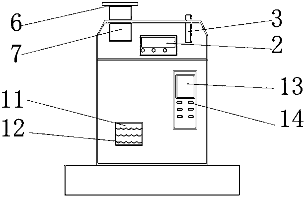 Energy-saving puffing machine for puffed food production