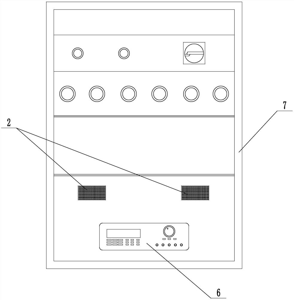 Fire control box test system and test method