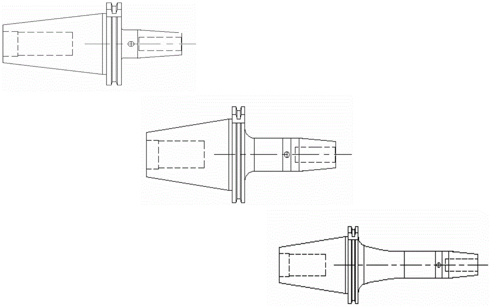 One-time milling method of long cantilever large blisk blade