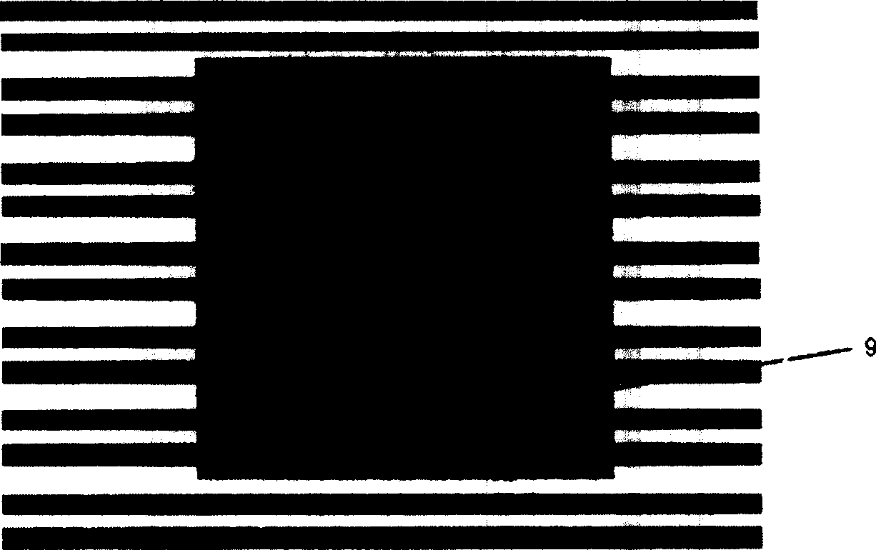 Method for repairing plasma display screen wire break electrode