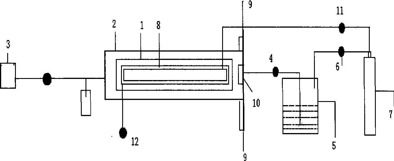 Method and special equipment for preparing carbon fiber product