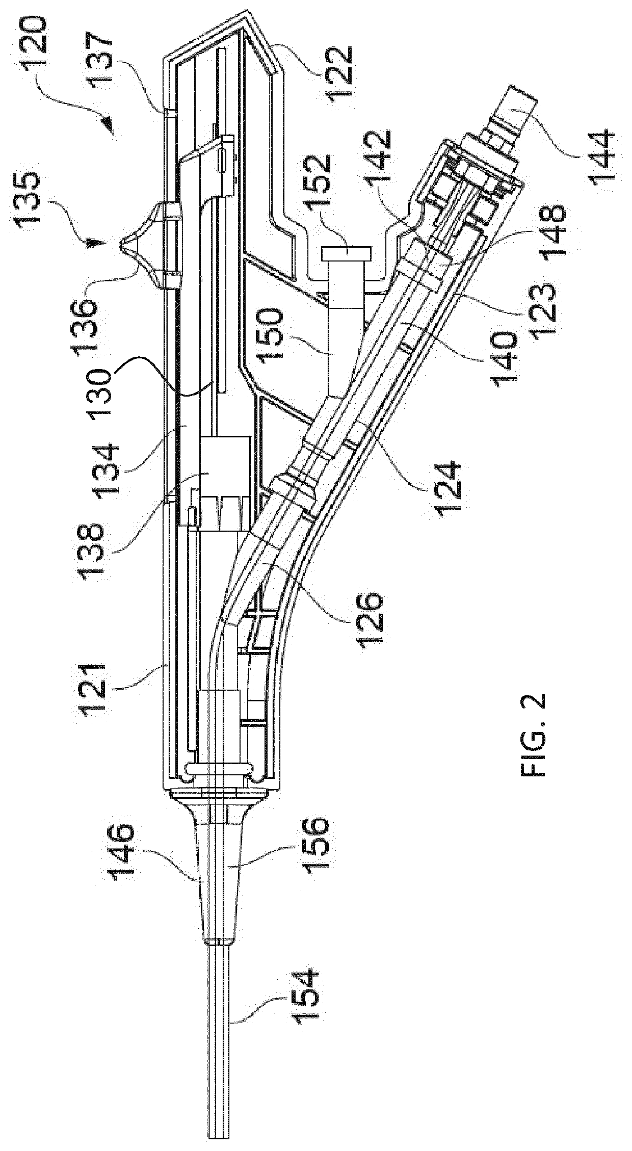 Interface joint for interconnecting an electrosurgical generator and an electrosurgical instrument