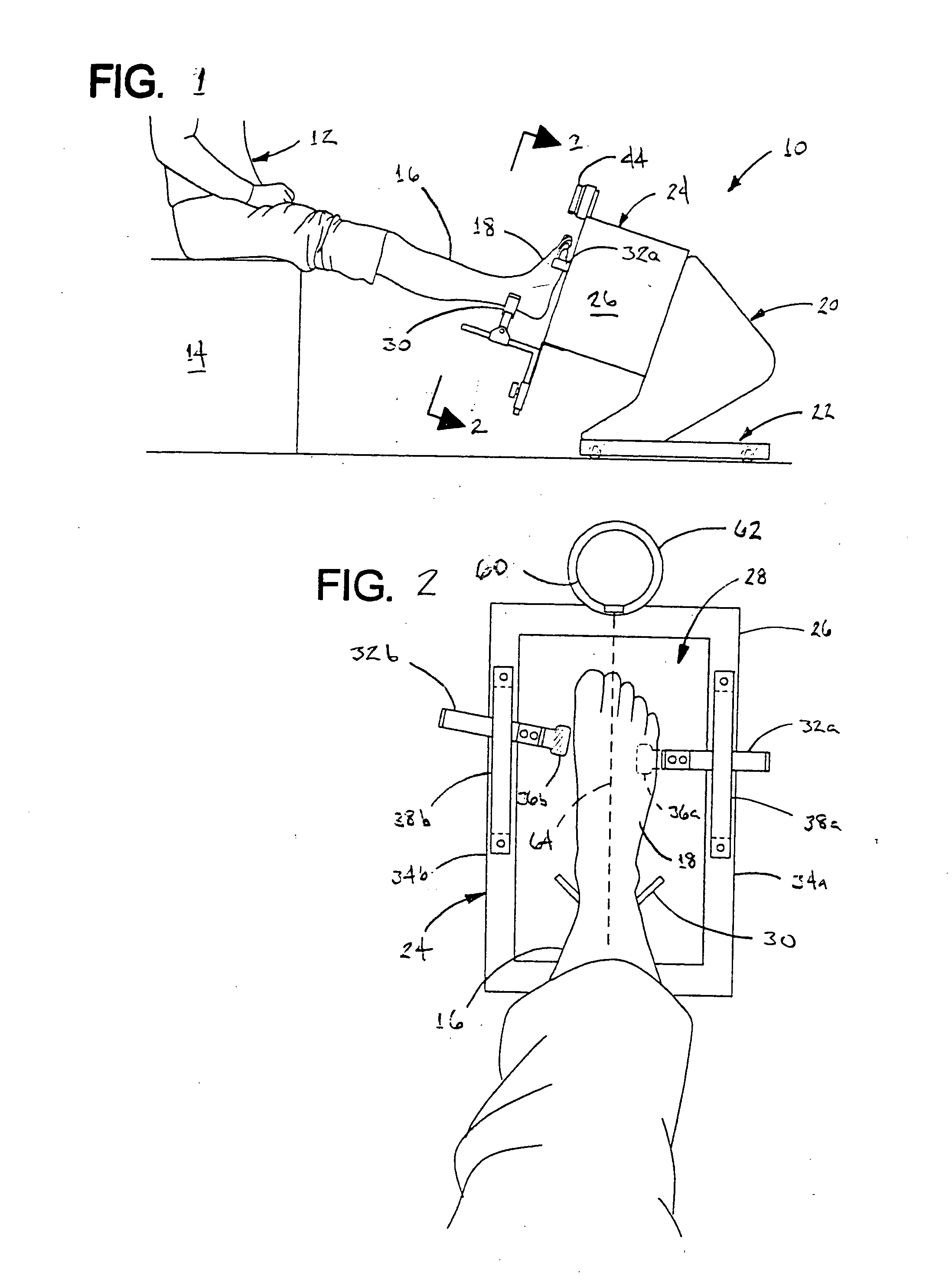 Apparatus and method for imaging feet