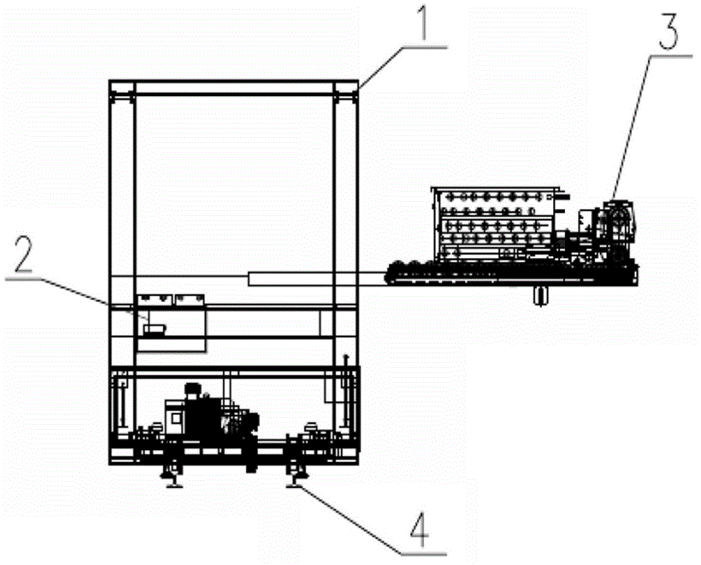 Dismounting robot for vehicle-mounted battery