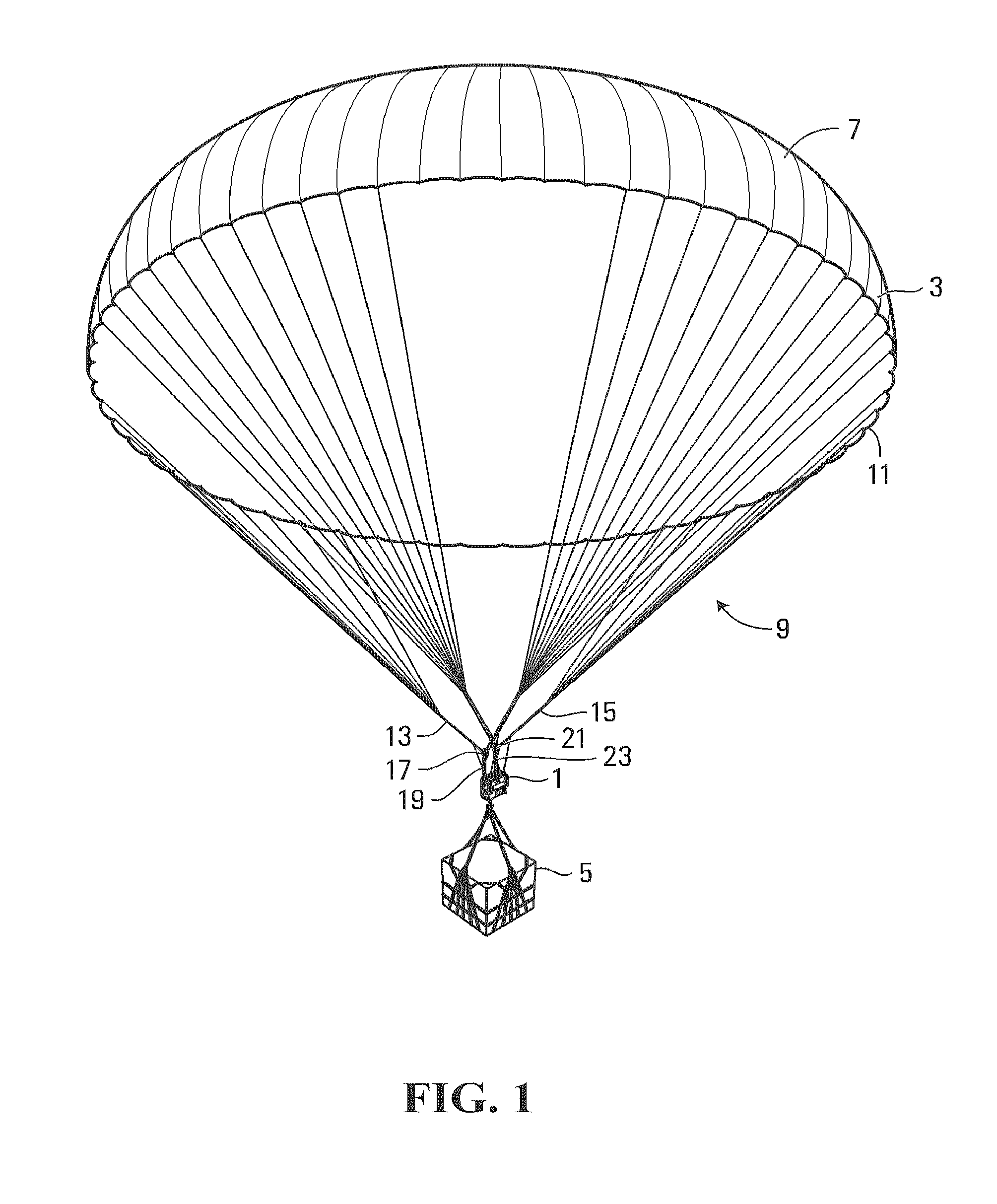 Apparatus for Supporting a Parachute Flight Controller and Flight Controller for a Parachute
