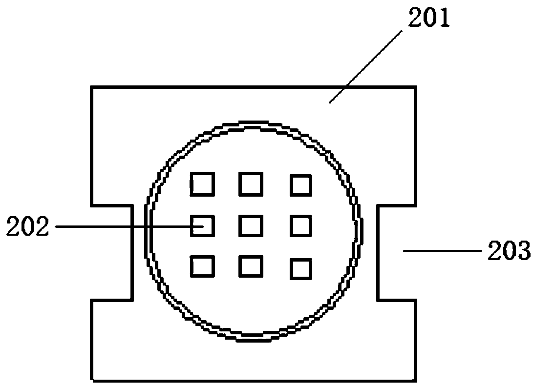 Novel evaporation metal mask plate and evaporation device