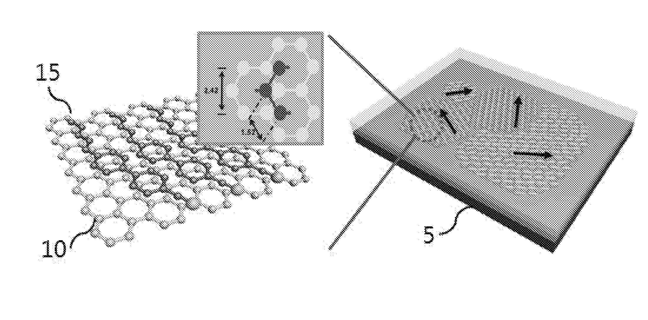 Method for optical visualization of graphene domains