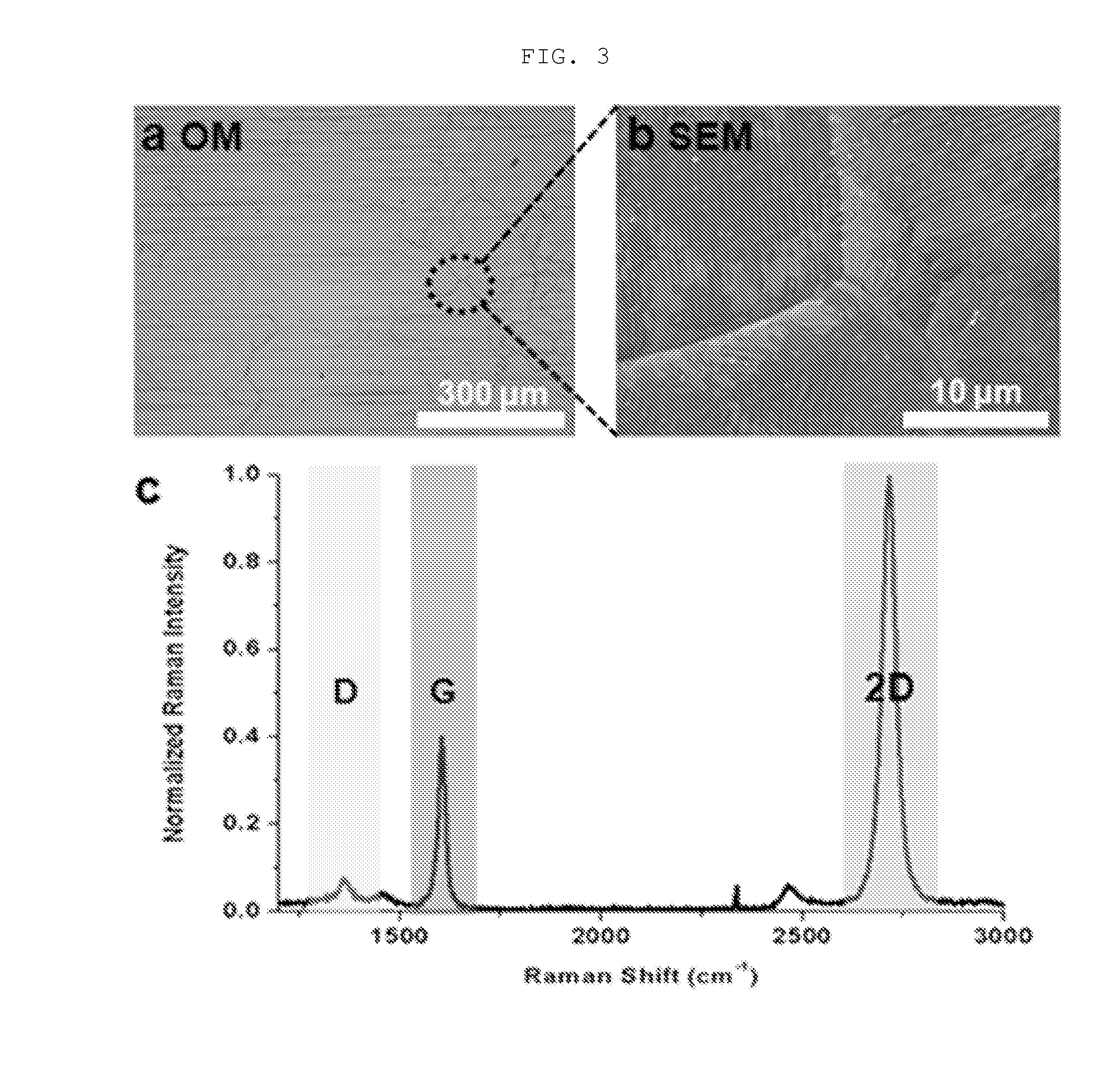 Method for optical visualization of graphene domains