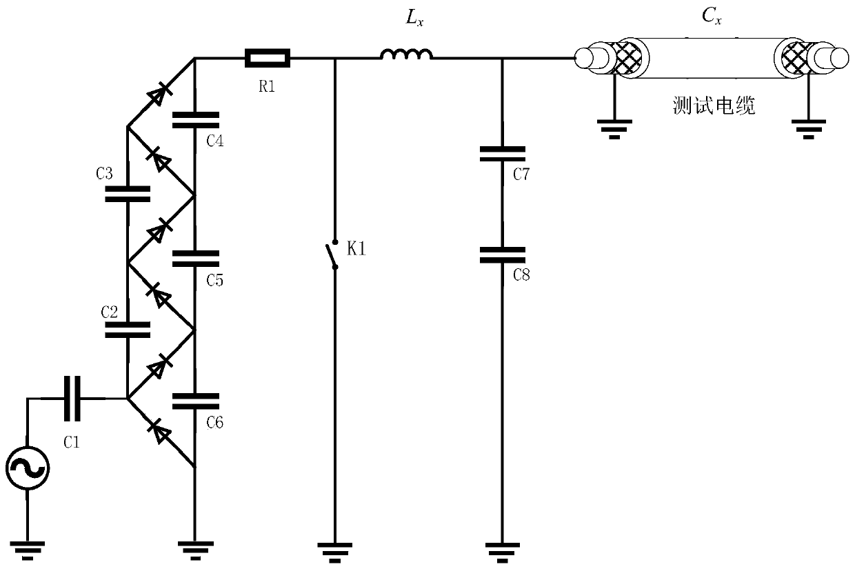 Method and system for locating short-circuit fault of high-voltage single-core cable