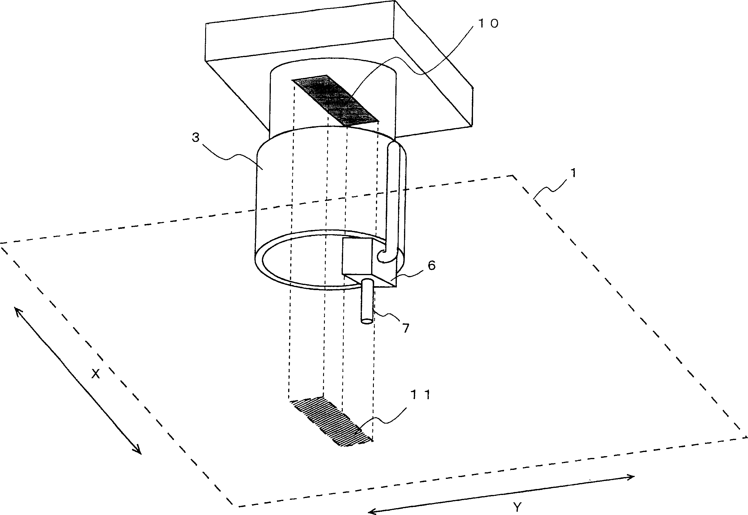 Optical type appearance testing method and optical type appearance testing device