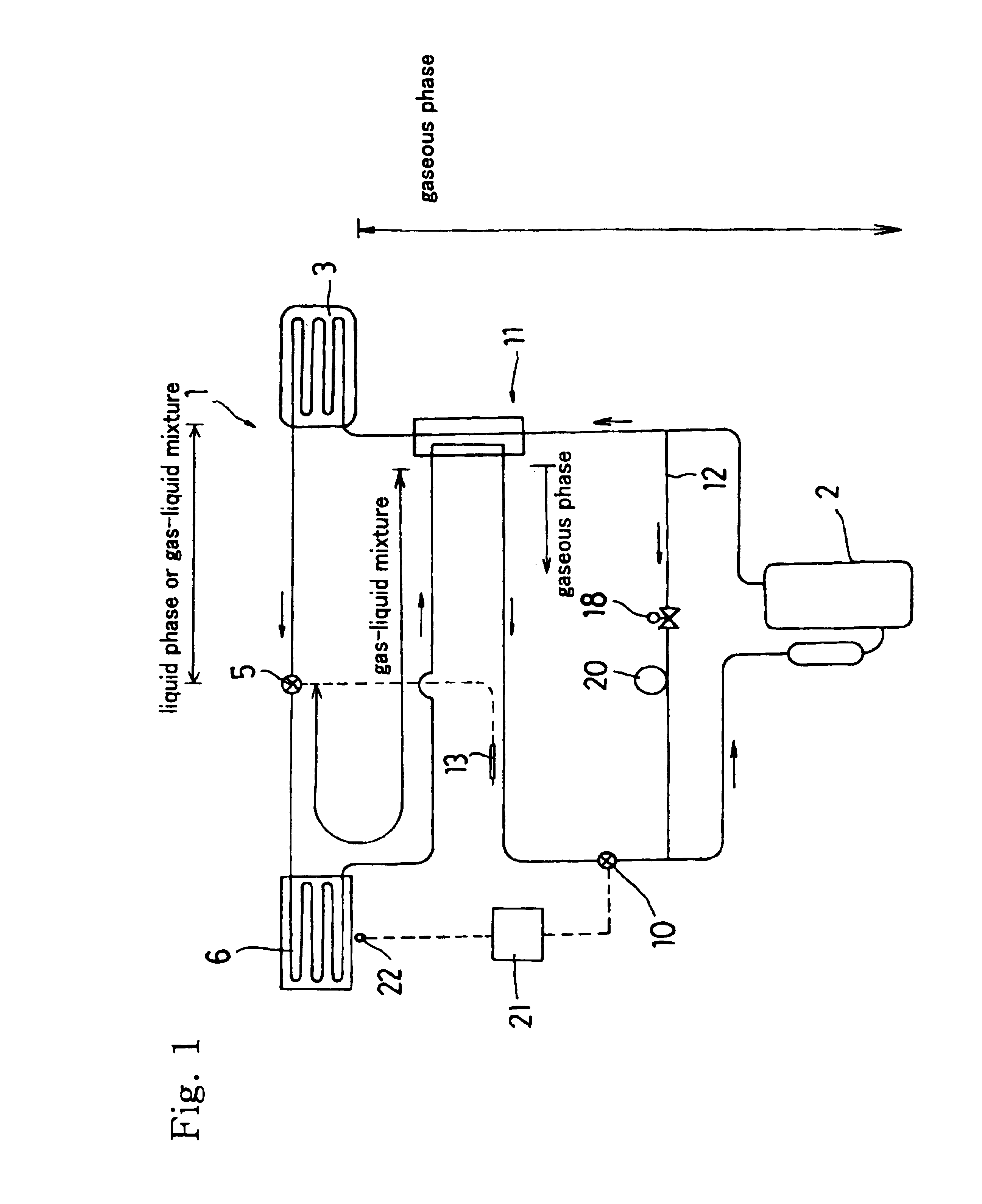 Cooling apparatus and a thermostat with the apparatus installed therein