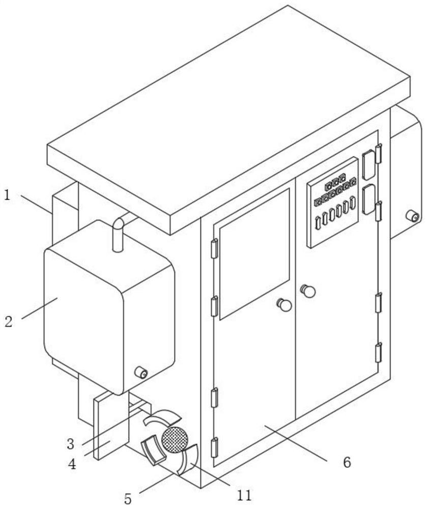 High-low voltage distribution box