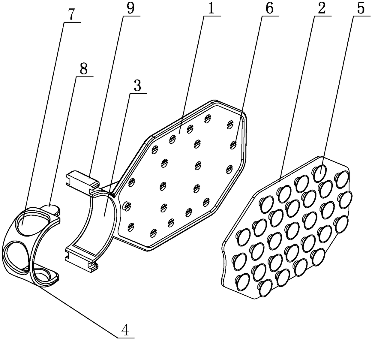 Suction disc type mobile phone holder