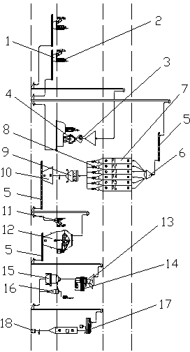 Fodder automatic batching system and production process thereof