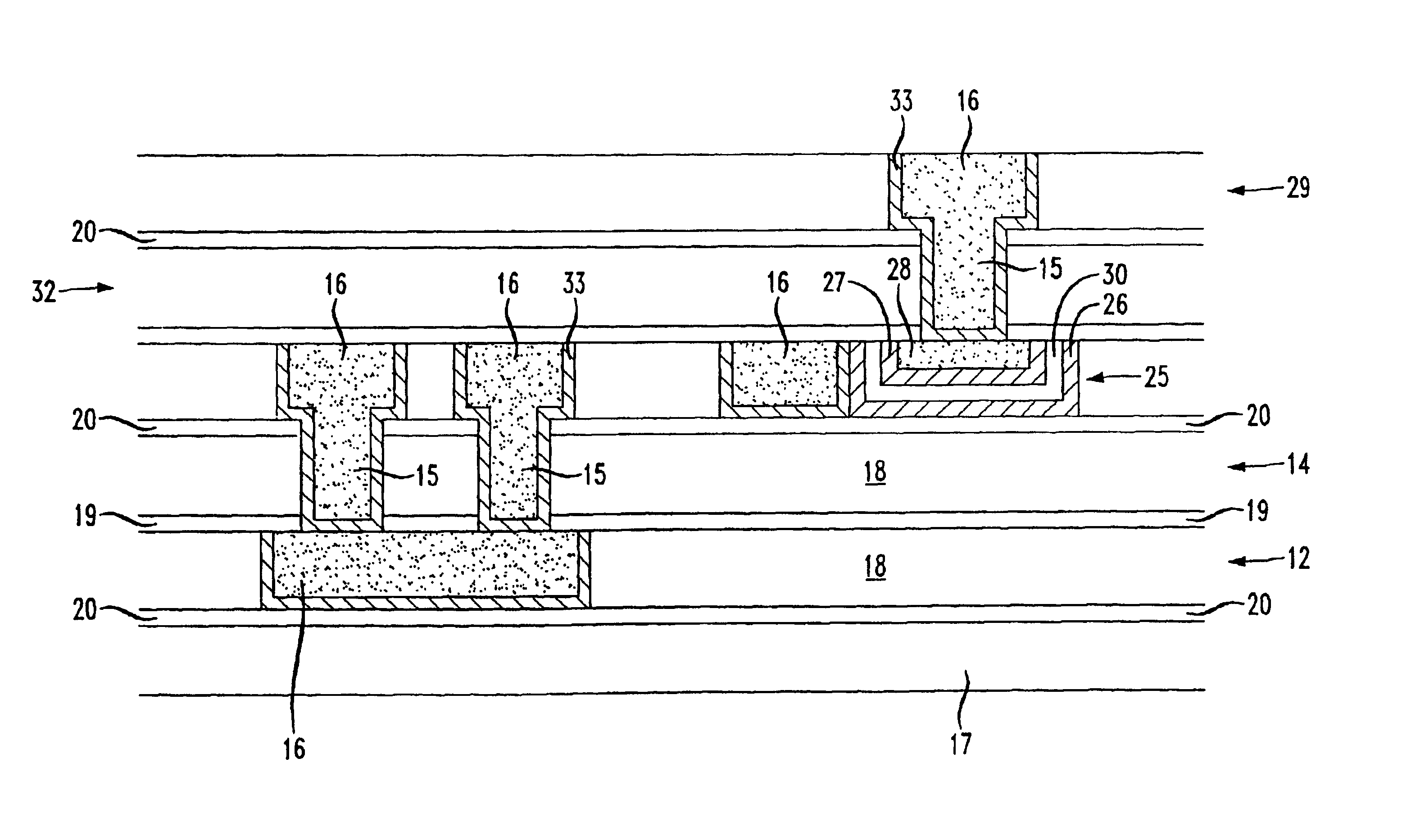 Capacitor for a semiconductor device and method for fabrication therefor