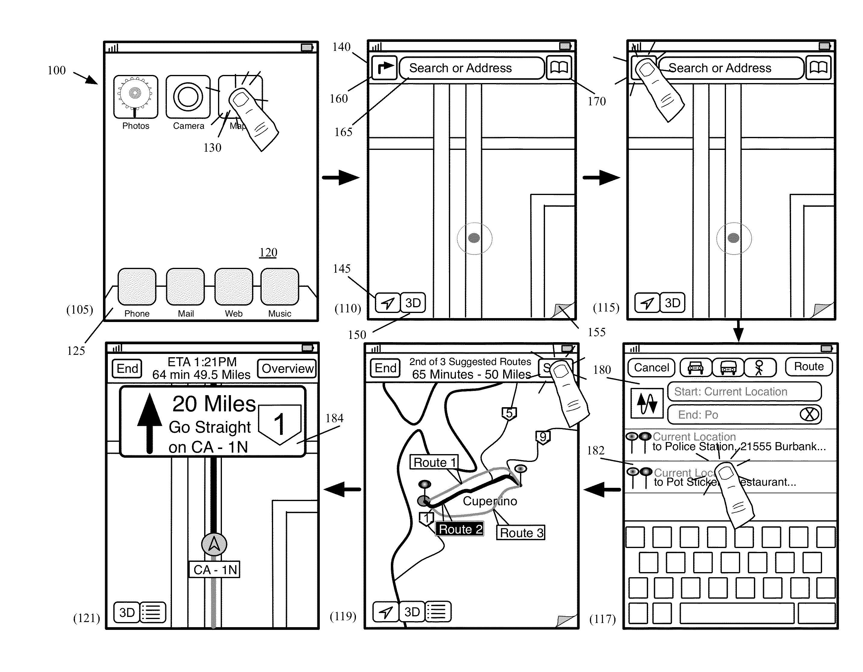 Generating Land Cover for Display by a Mapping Application