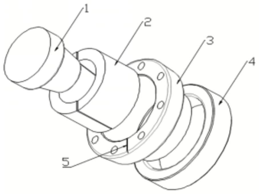 Processing technology for opening of double-conical-surface expansion sleeve