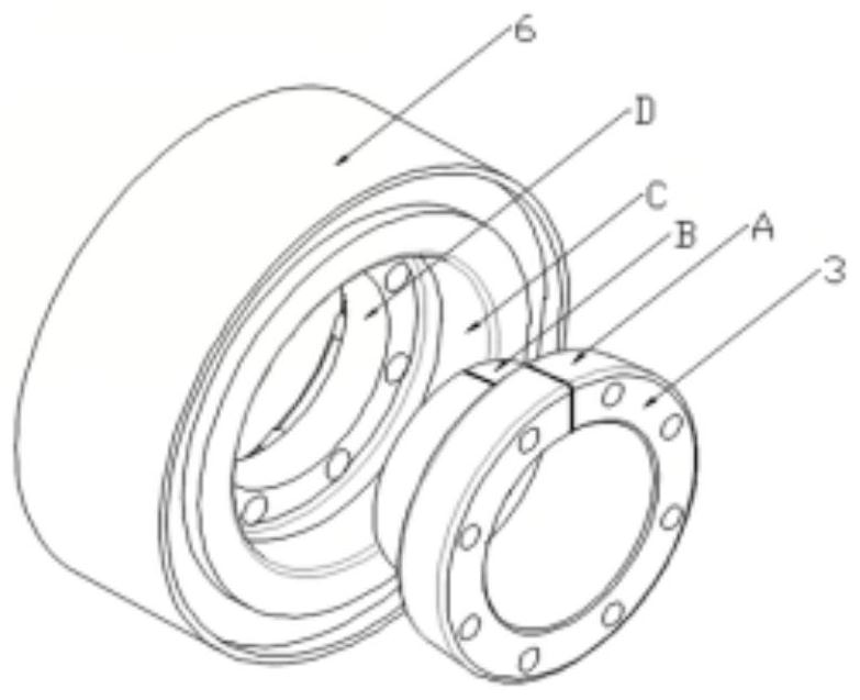 Processing technology for opening of double-conical-surface expansion sleeve