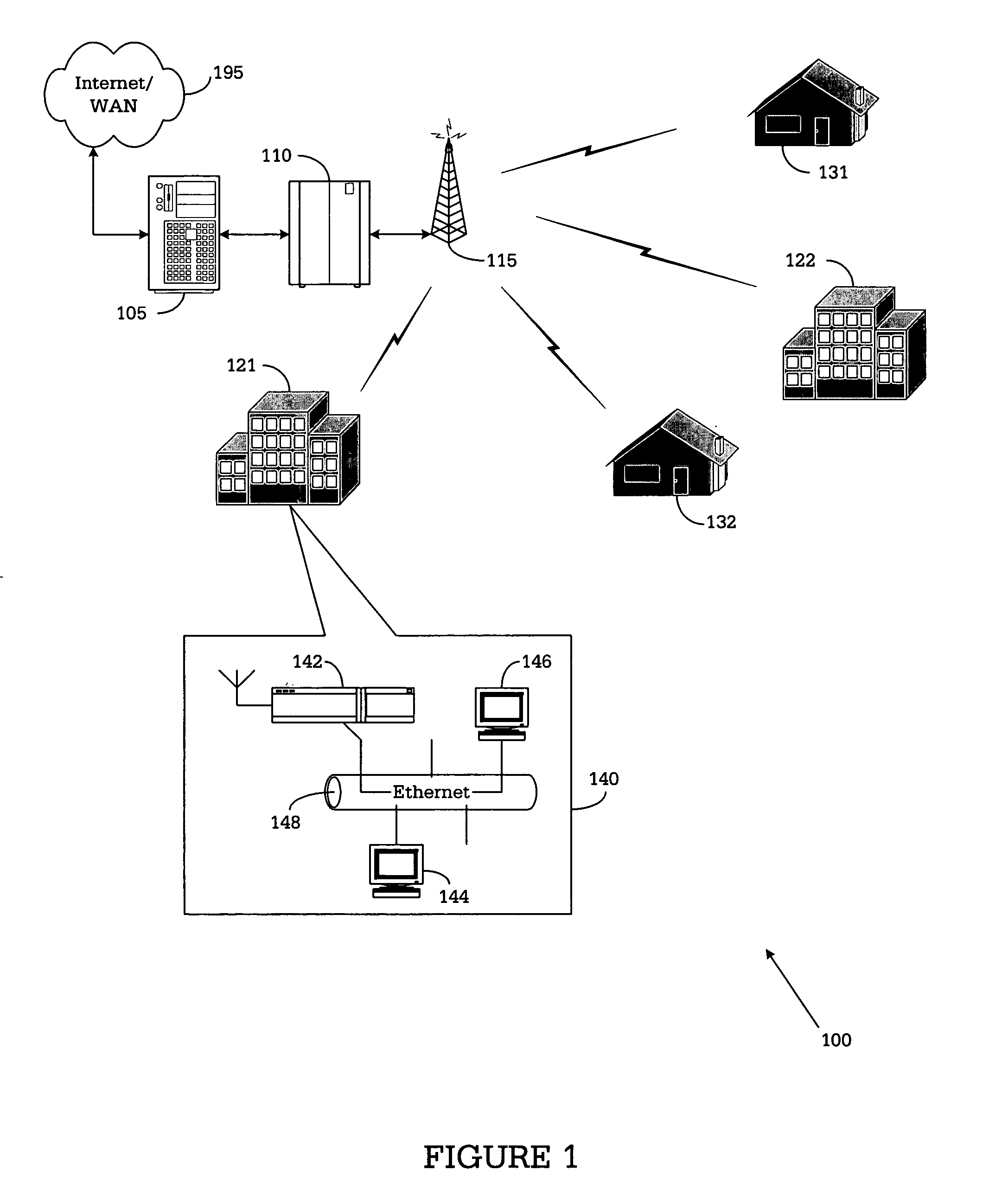 MAC layer protocol for a wireless DSL network