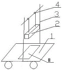 Stacking device and car loader with stacking device
