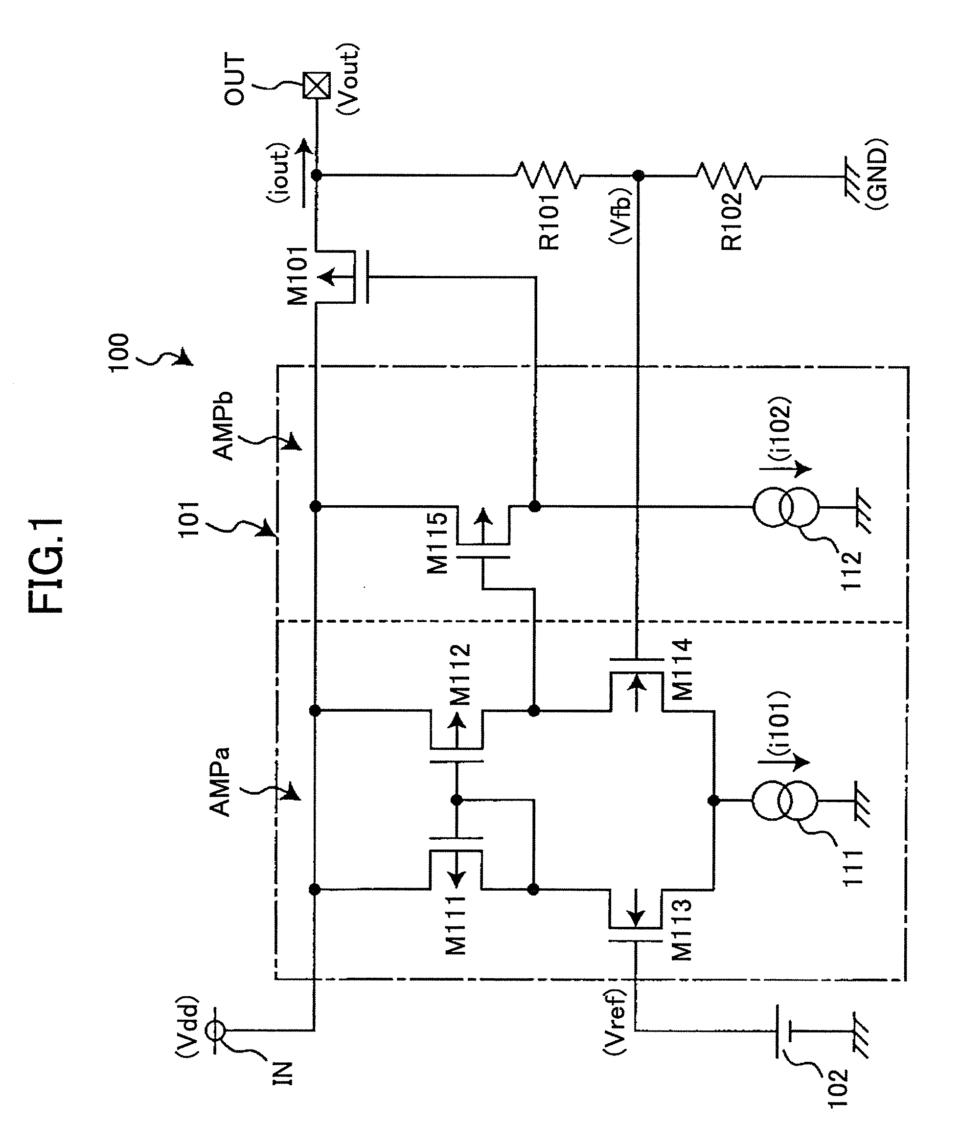 Operational amplifier circuit, constant voltage circuit using the same, and apparatus using the constant voltage circuit