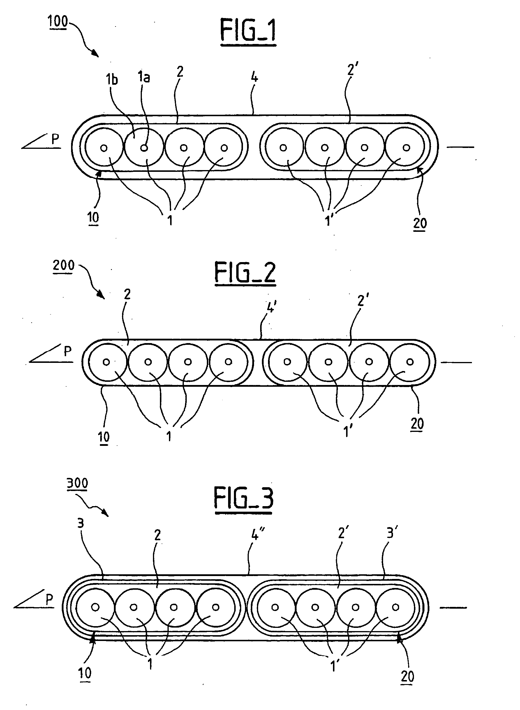 Method of manufacturing an optical fiber ribbon, and an optical fiber ribbon