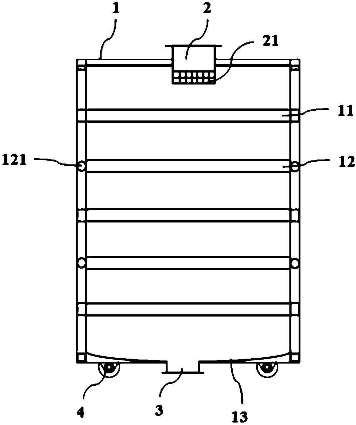 Medical instrument sterilization cabinet