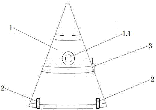 Safe coned barrel having antitheft function