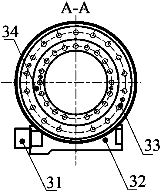 A boring and grinding composite processing technology