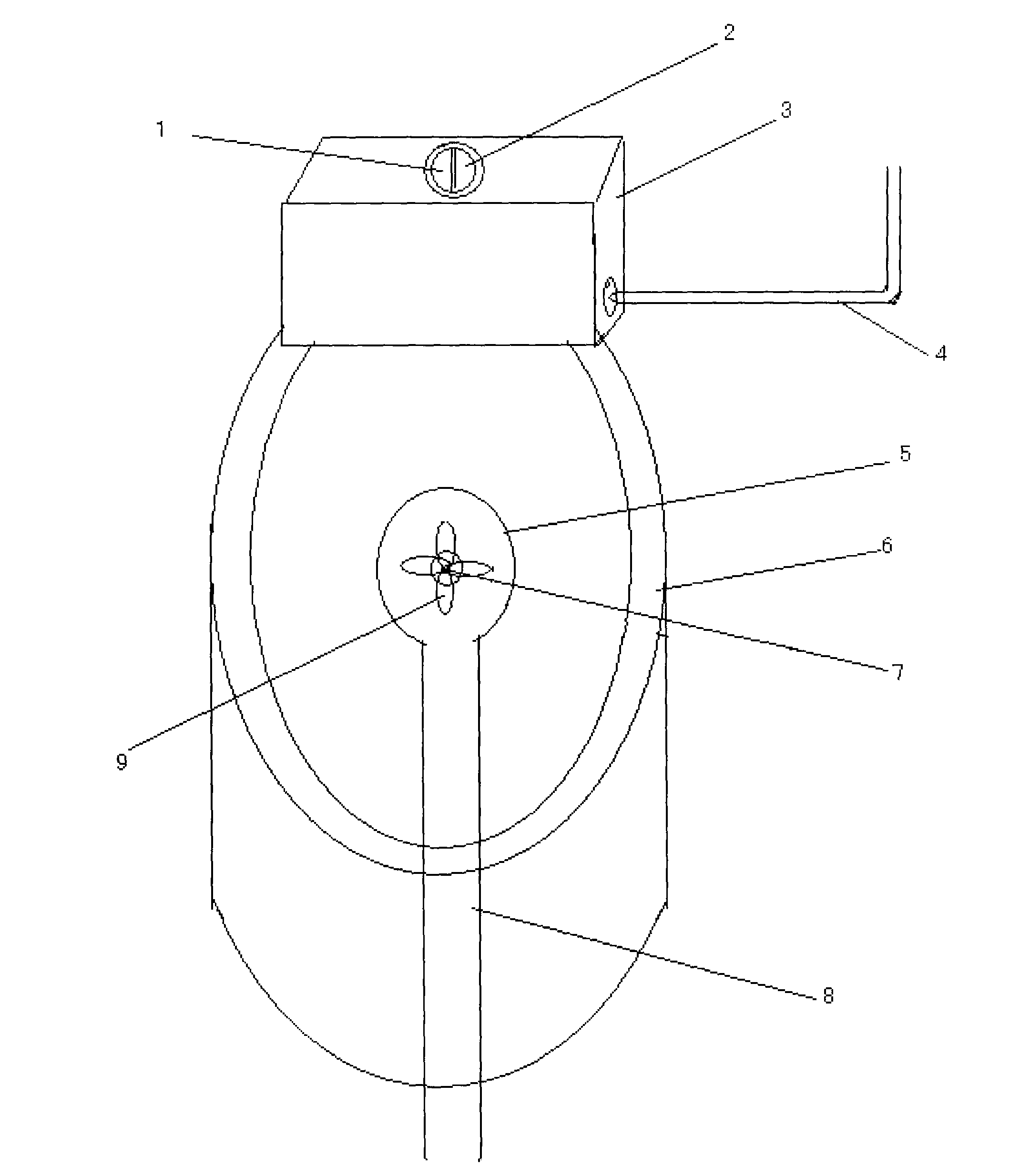 Toilet bowl with crusher