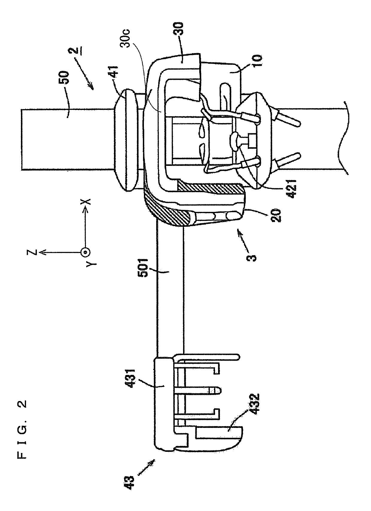 Medical X-ray photography apparatus for pseudo intraoral radiography with user interface with rectangular frame lines