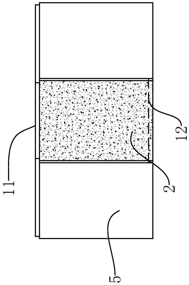 Reinforced concrete block, wall formed by masonry and masonry method