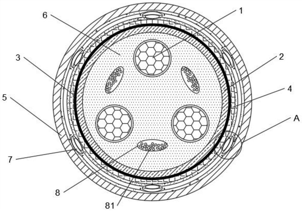 Novel high-molecular polymer cable