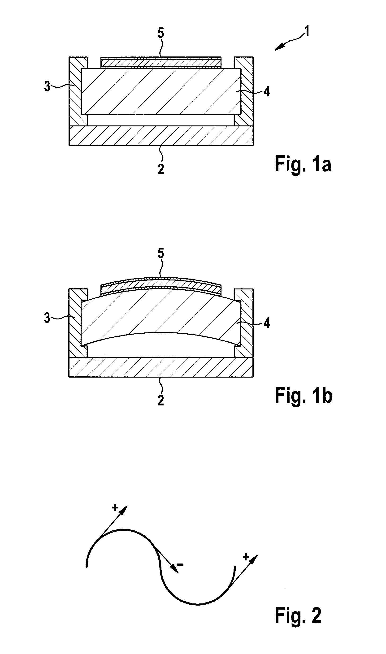 Electroactive sound transducer foil having a structured surface