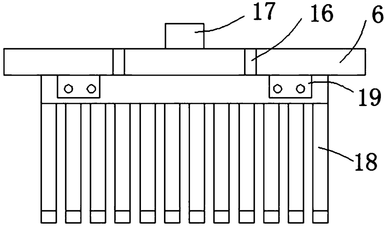 Chemical fiber thread cutting machine